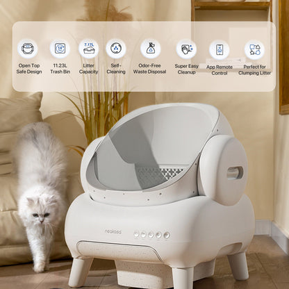 (Sale) Neakasa M1 Lite Open-Top Automatic Cat Litter Box