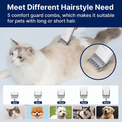 Neakasa P2 Pro 5-in-1 Dog Cat Grooming Kit with Vacuum