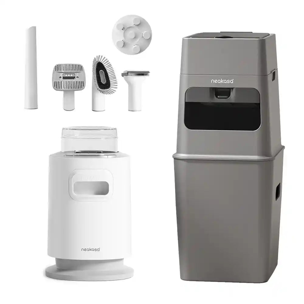 Pet Grooming Vacuum PooGuard Bundle