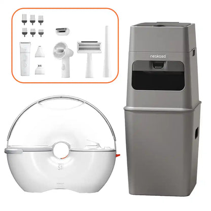 Pet Grooming Vacuum PooGuard Bundle