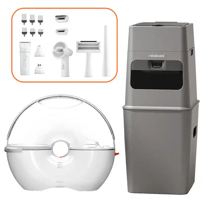 Pet Grooming Vacuum PooGuard Bundle